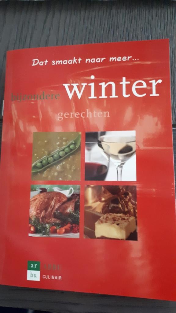 Nieuw kookboekje met recepten voor wintergerechten, Ophalen, Nieuw