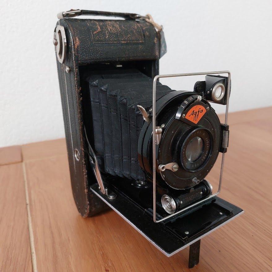 Agfa Rollfilm B2 Vouwcamera (jaren '30/'40), Ophalen of Verzenden, Gebruikt, Compact, Overige Merken