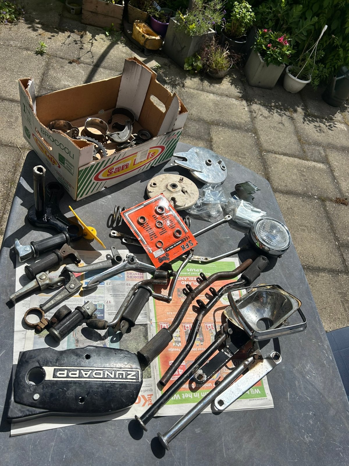 Van alles en nog wat brommerspullen, Ophalen of Verzenden, Gebruikt, Overige typen