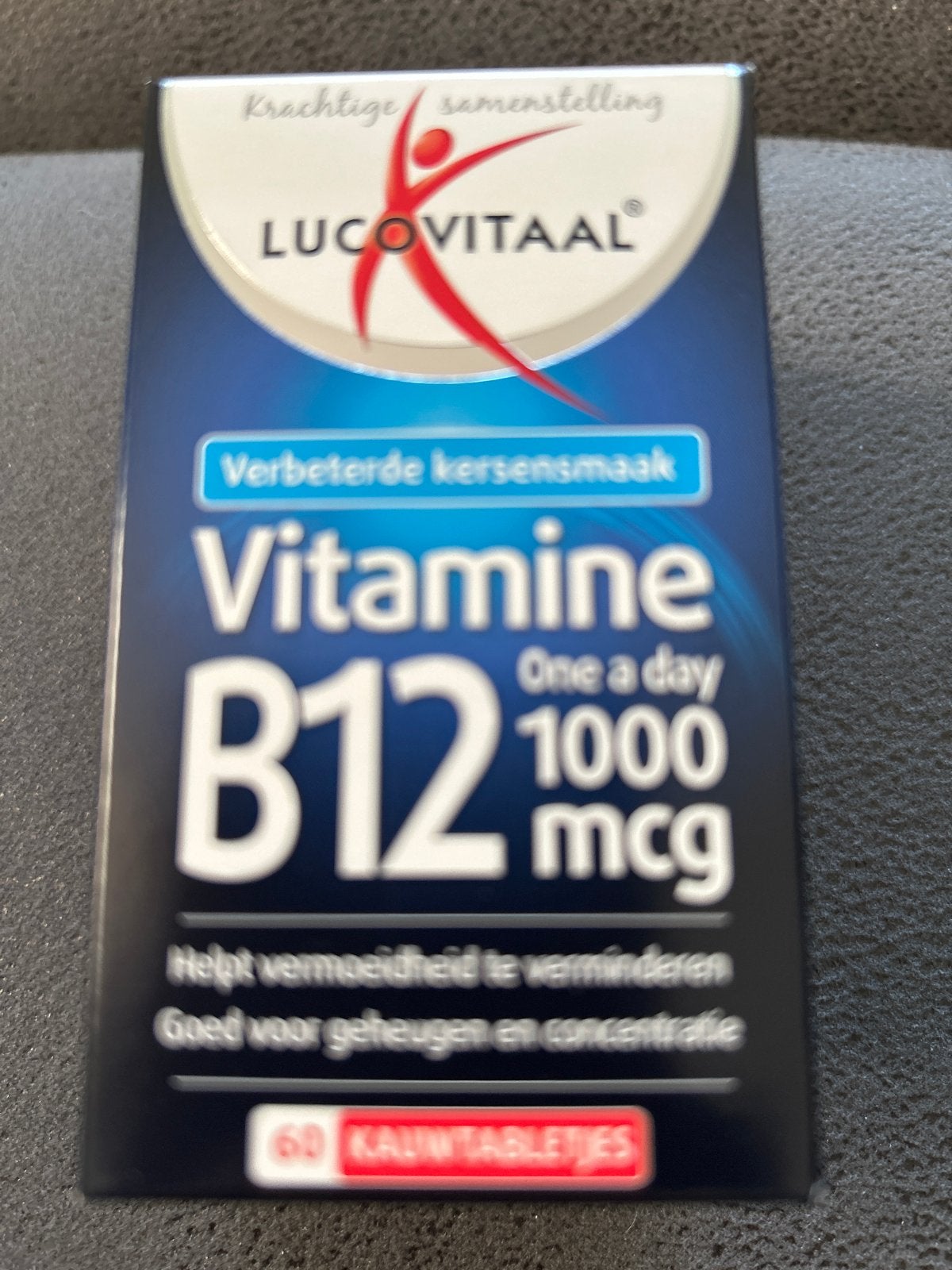 Lucovitaal Vitamine B12 One a day 1000 mcg kauwtabletten, Ophalen of Verzenden, Nieuw, Poeder of Drank