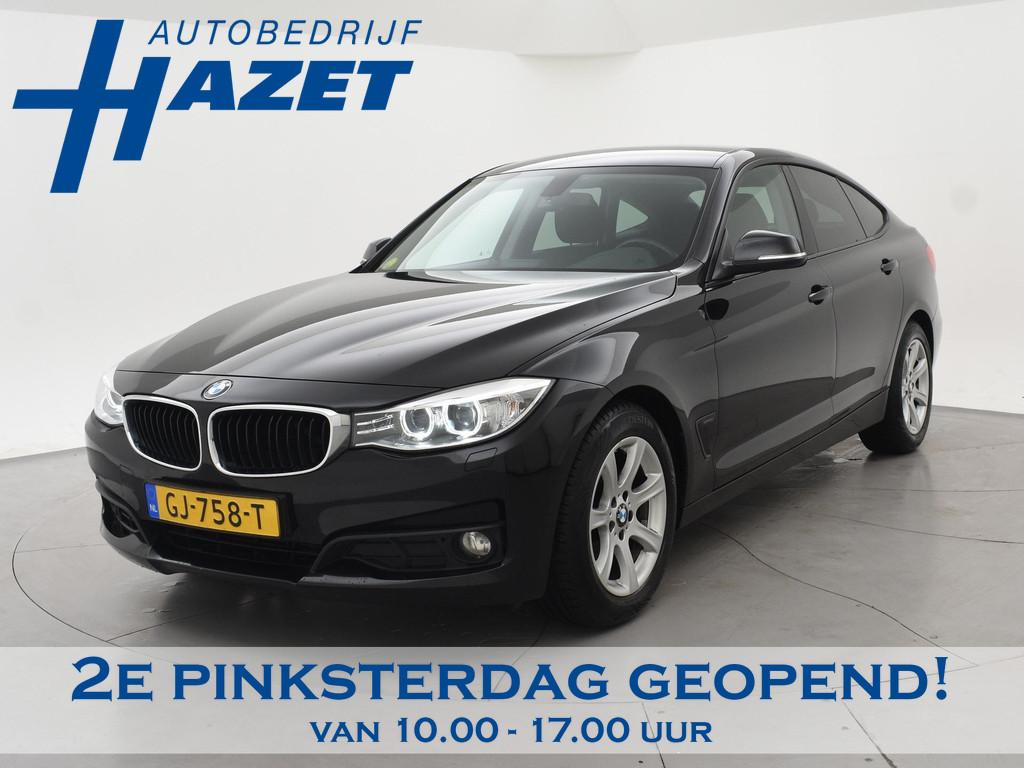 BMW 3-serie Gran Turismo 318d EXECUTIVE + TREKHAAK 1600 KG |, Zwart, Geïmporteerd, Te koop, 5 stoelen