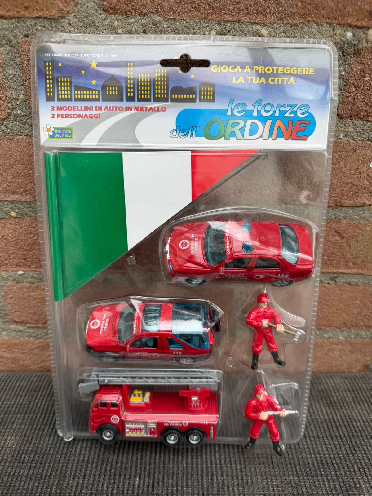 Le forze dell’Ordine Alfa Romeo+Range Rover ‘vigli del fuoco, Ophalen of Verzenden, Nieuw, Auto