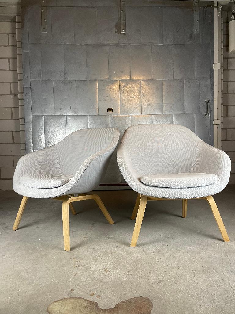 HAY AAL83 Lounge Chair (voorraad: 3 grijs 2 geel), Ophalen, Gebruikt, Minder dan 75 cm, X