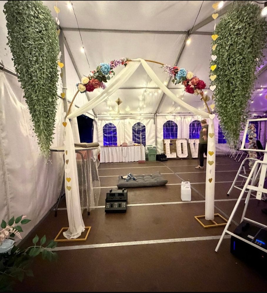 Goudenboog/backdrop, Ophalen of Verzenden, Zo goed als nieuw