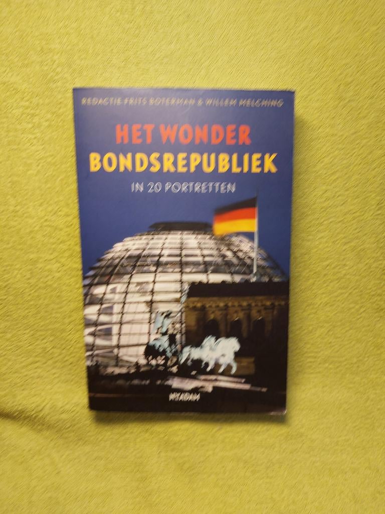 Het Wonder Bondsrepubliek - Frits Boterman. Willem Melching., Ophalen of Verzenden, Zo goed als nieuw, Overige gebieden