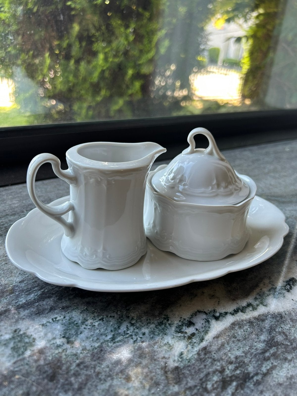 Seltmann Weiden Julia roomstel, Antiek en Kunst, Antiek | Servies compleet, Ophalen of Verzenden