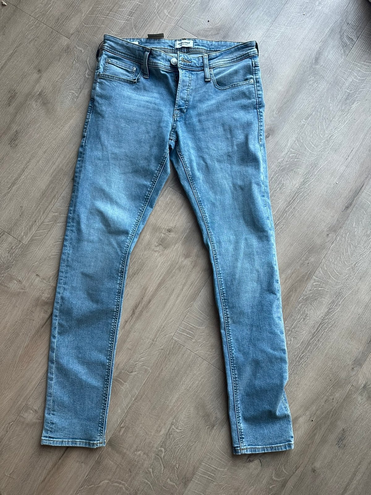 Jack&Jones slim Glenn 33/36, Kleding | Heren, Spijkerbroeken en Jeans, Ophalen, Nieuw, Blauw, W33 - W34 (confectie 48/50)