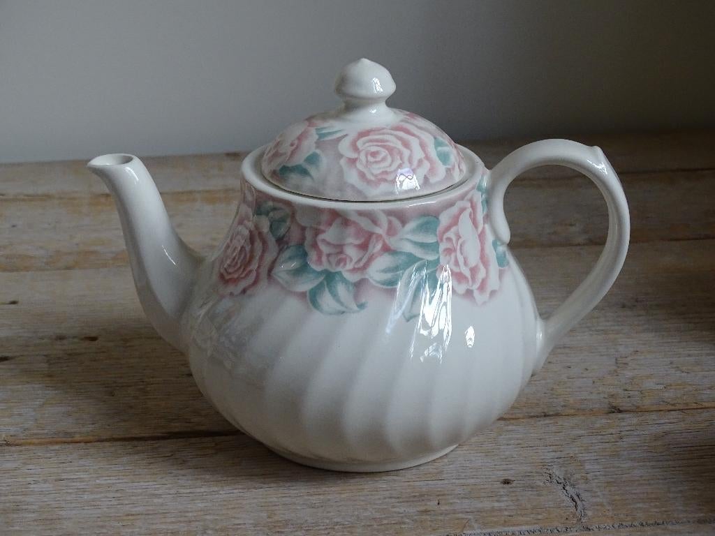 Servies, BARRATTS, Roze Roos, Antiek en Kunst, Ophalen of Verzenden