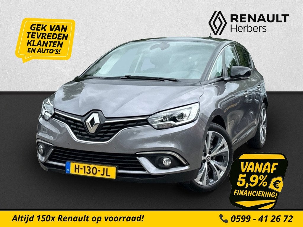 Renault Scénic 1.3 TCe Intens CAMERA / TREKHAAK / PDC / NAV, Voorwielaandrijving, 745 kg, 4 cilinders, 1330 cc