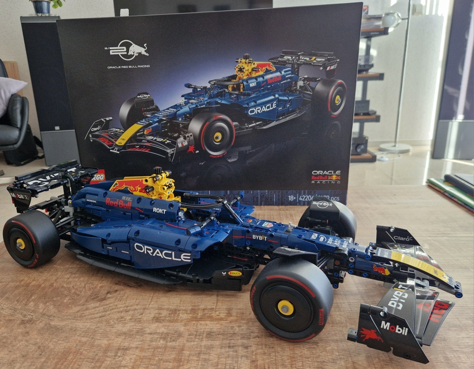 Lego technic 42206 Red Bull, Kinderen en Baby's, Speelgoed | Duplo en Lego, Lego, Ophalen of Verzenden, Zo goed als nieuw, Technic