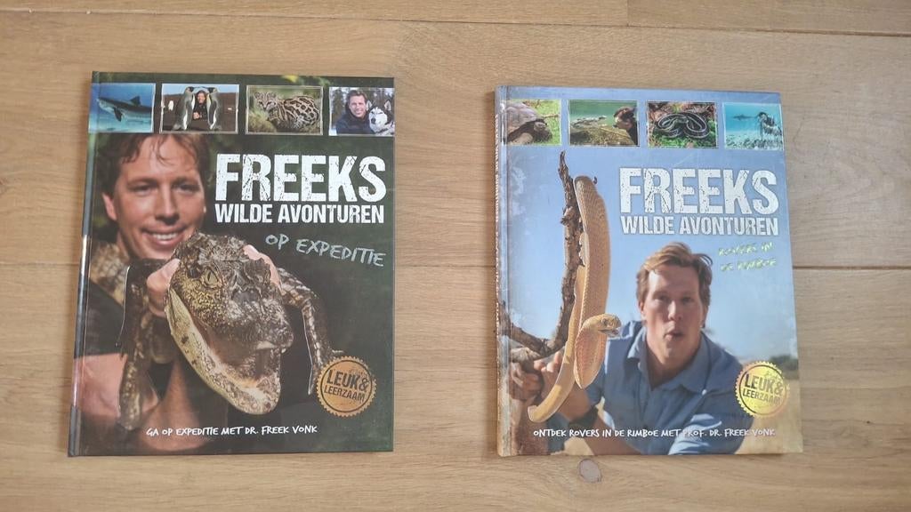 Freek Vonk - Freeks wilde avonturen (hardcover), Ophalen, Zo goed als nieuw, Freek Vonk