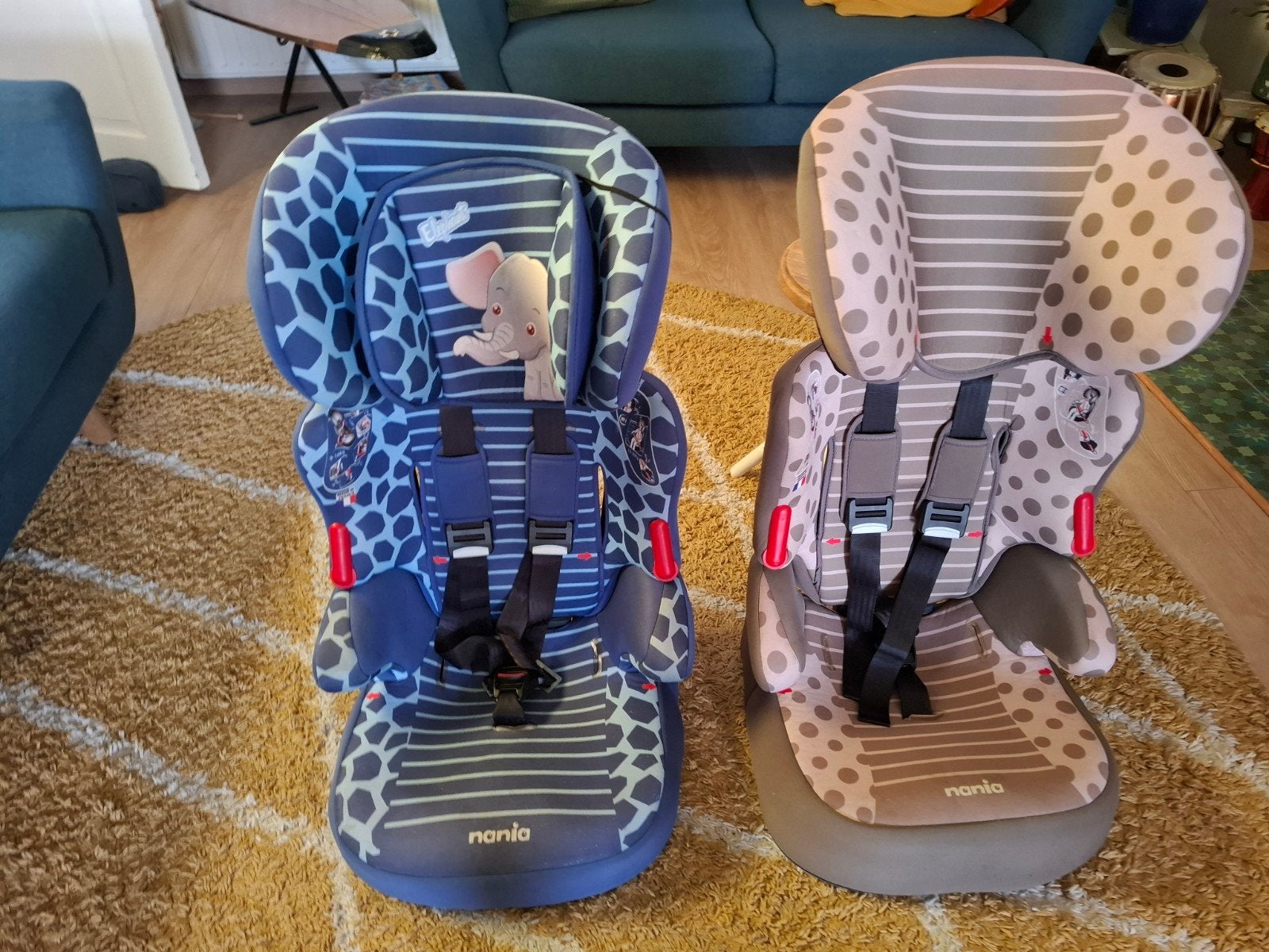 Nania autostoeltjes (2 stuks) - Gebruikt, Ophalen of Verzenden