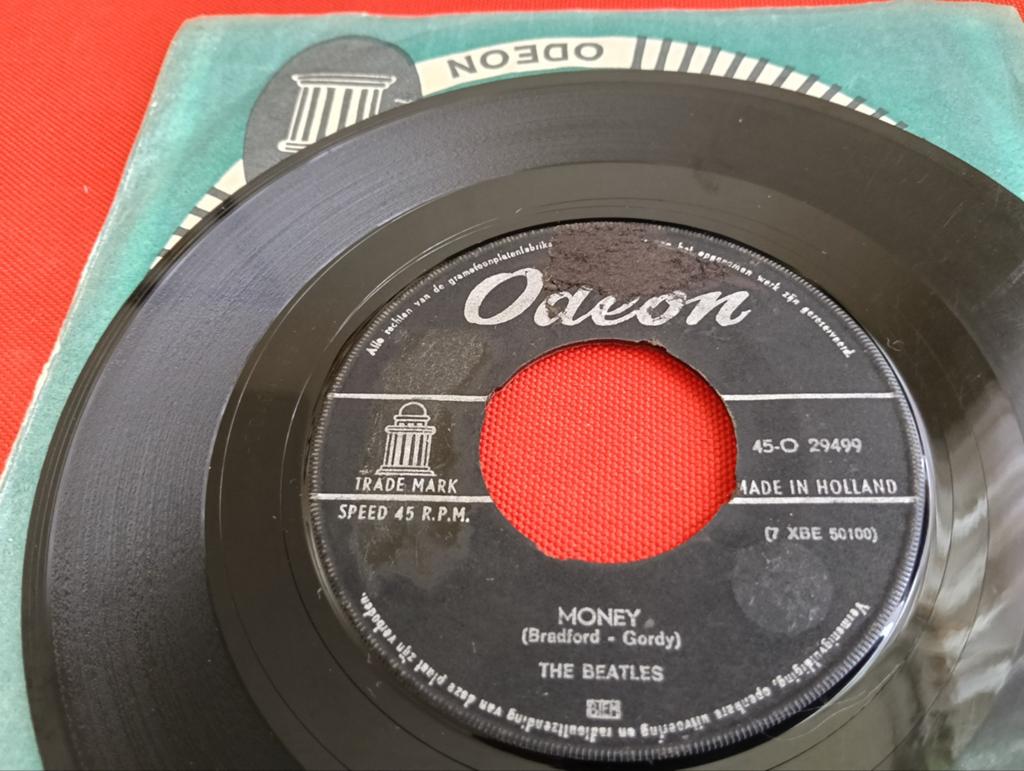 THE BEATLES 1963 ODEON NL LABEL BEAT, Cd's en Dvd's, Vinyl Singles, Verzenden, Zo goed als nieuw, Pop