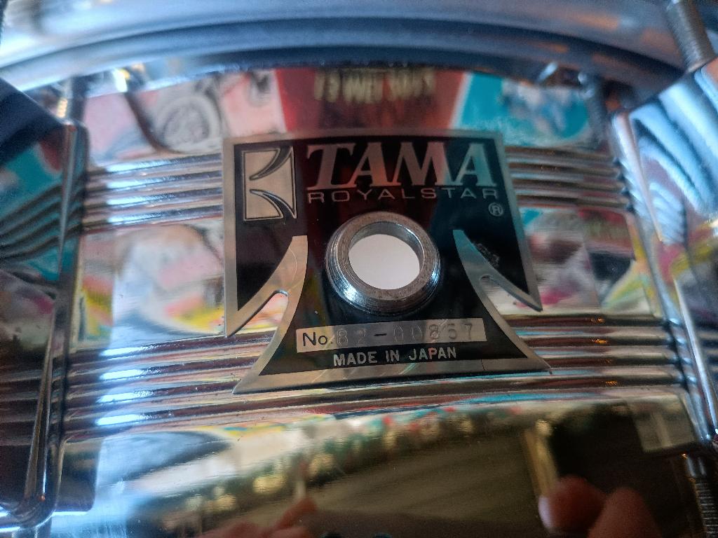 Tama 14" Royalstar vintage snare drum (1982), Muziek en Instrumenten, Drumstellen en Slagwerk, Ophalen of Verzenden, Gebruikt