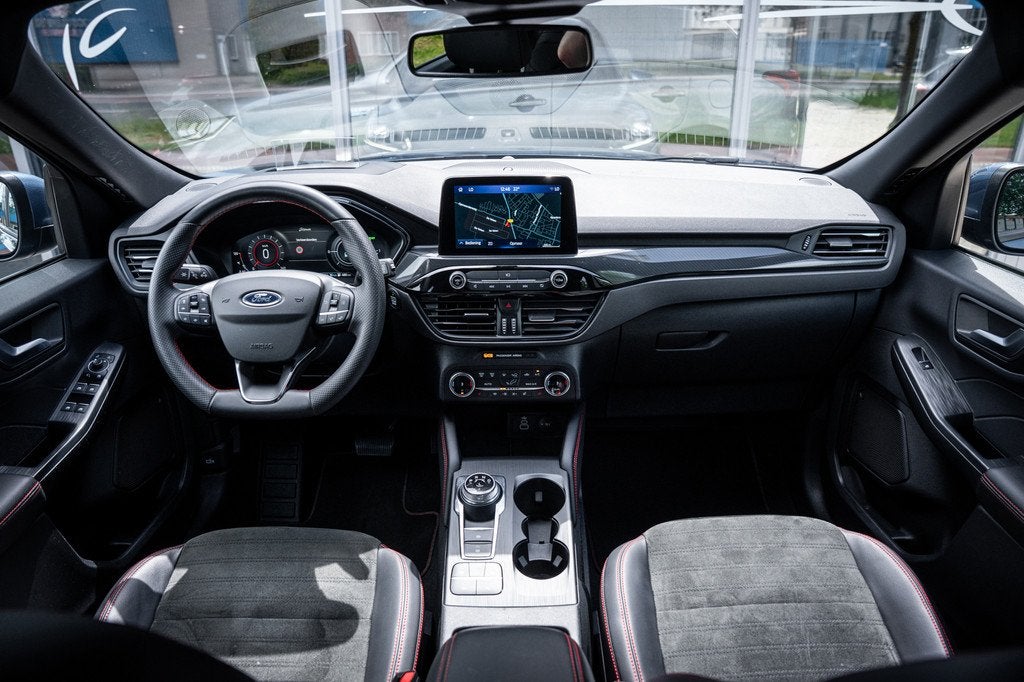 Ford Kuga 2.5 PHEV ST-Line X|93%SOH|Winterpacket|Technologie, Auto's, Ford, 14 kWh, Gebruikt, Blauw, Plug-in hybride