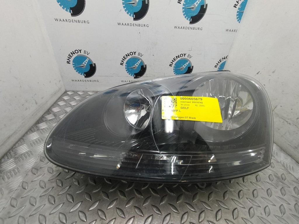 VOLKSWAGEN GOLF 1K 1.4 TSI Comfortline  KOPLAMP L 2008, Ophalen of Verzenden, Gebruikt, ARN erkend