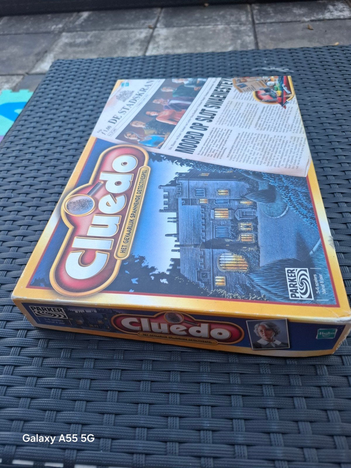 Cluedo: Het Gevaarlijk Spannende Detectivespel, Hobby en Vrije tijd, Gezelschapsspellen | Bordspellen, Parker / Hasbro, Gebruikt