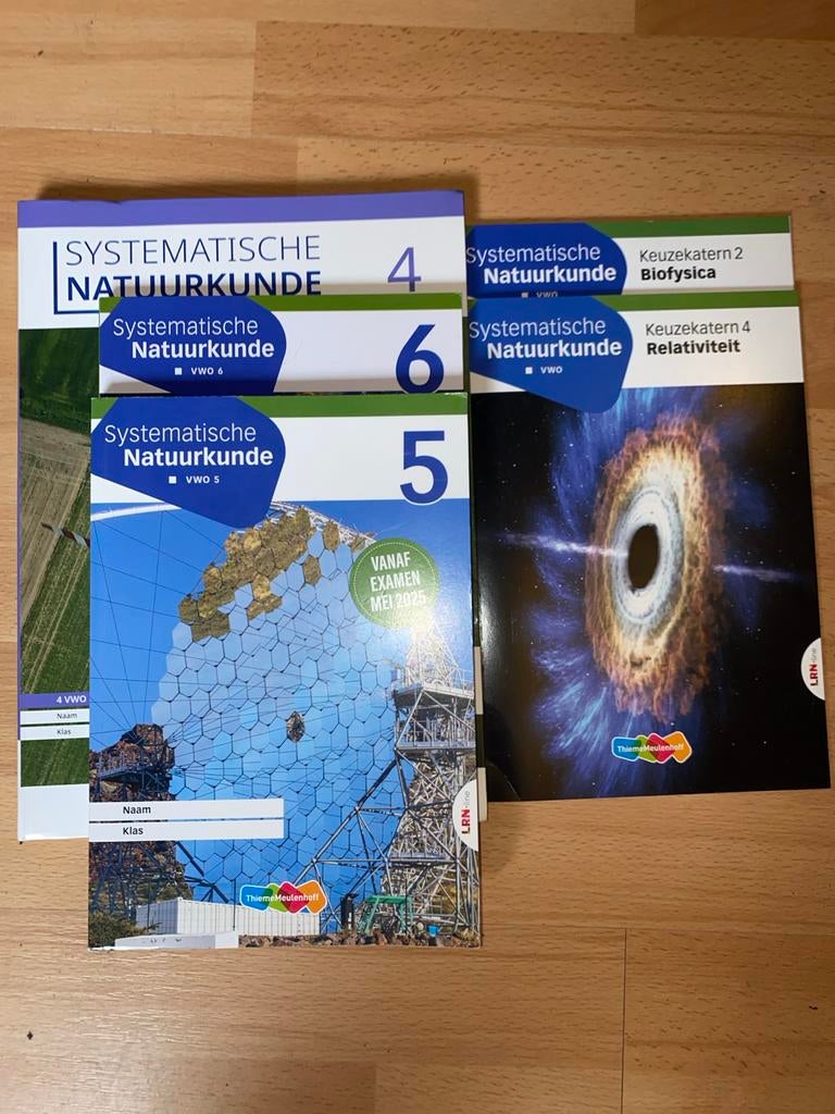 Natuurkunde vwo 4-5-6 volledig vavo pakket, Ophalen of Verzenden, Zo goed als nieuw, VWO, Natuurkunde