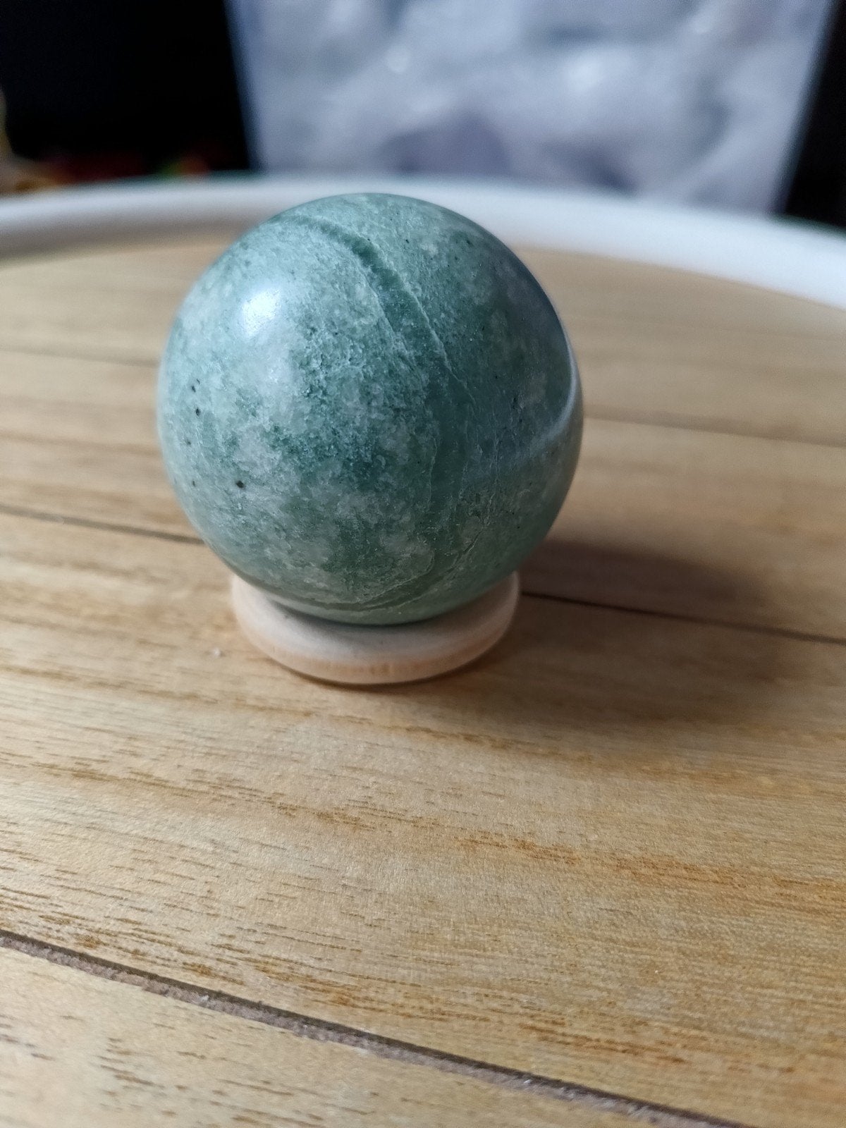 Amazoniet bol, Ophalen, Mineraal