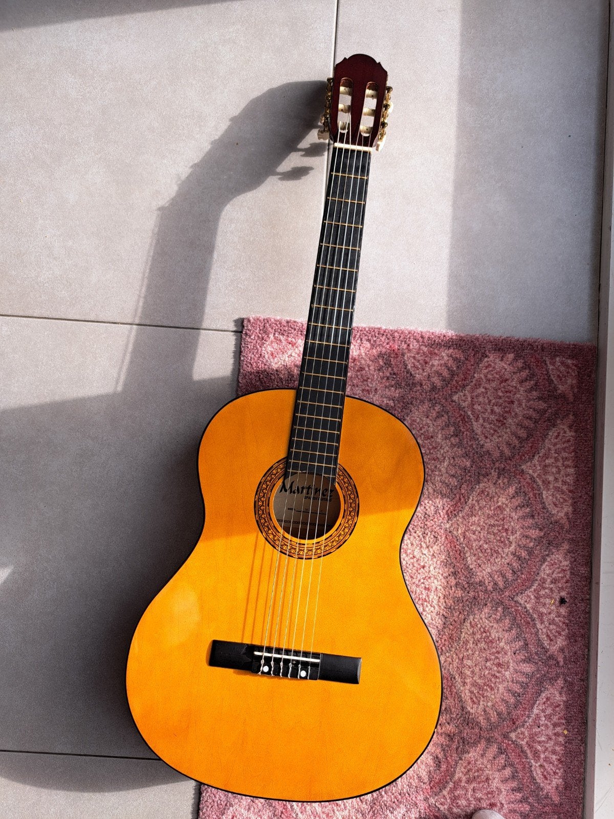 Martinez Spaanse gitaar - Zo goed als nieuw, Muziek en Instrumenten, Ophalen, Zo goed als nieuw, Klassieke of Spaanse gitaar