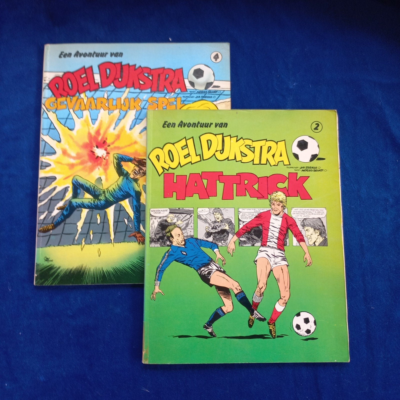 Roel Dijkstra stripboeken nr. 2 en 4, Ophalen of Verzenden
