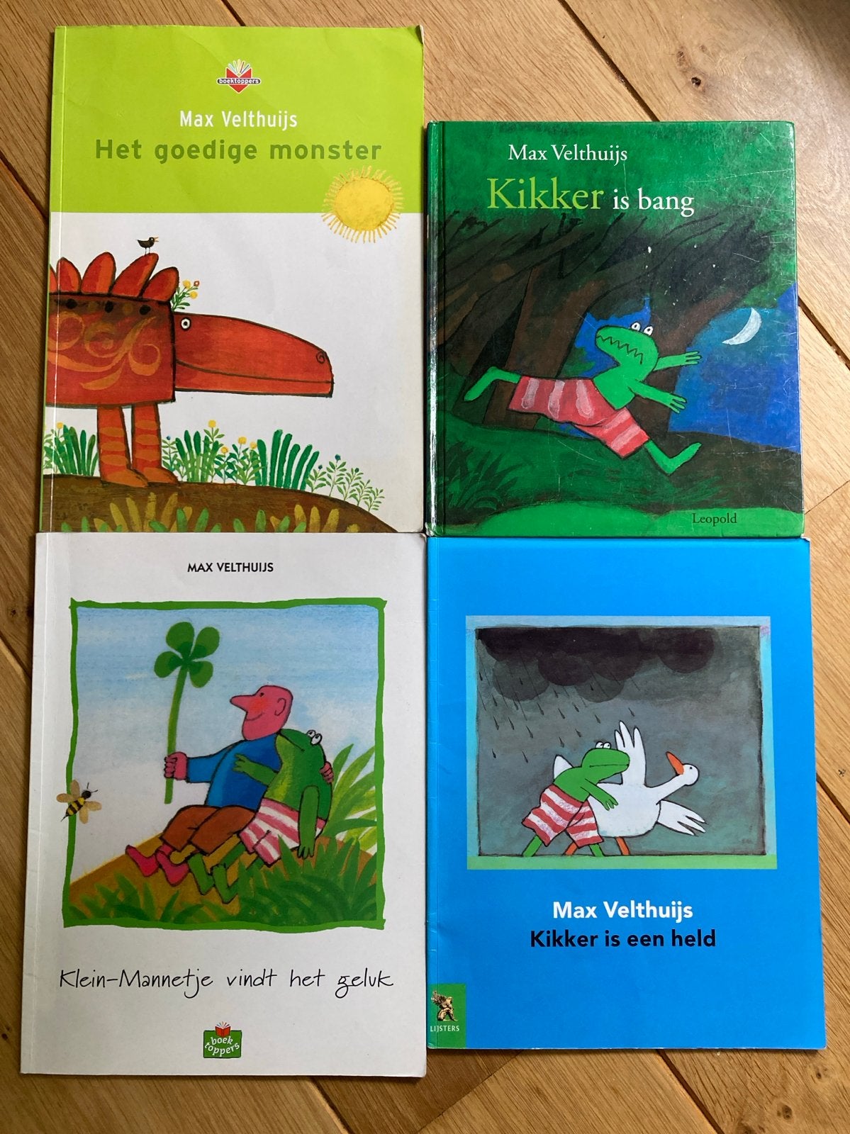 Max Velthuijs Kikker boeken - 16 stuks, Ophalen, Gelezen, Fictie algemeen