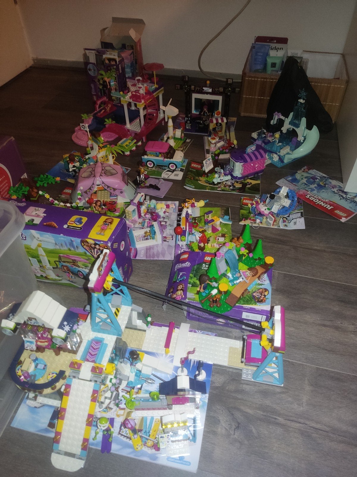 Diverse Lego Friends sets - groot en klein, met boekjes, Ophalen, Zo goed als nieuw