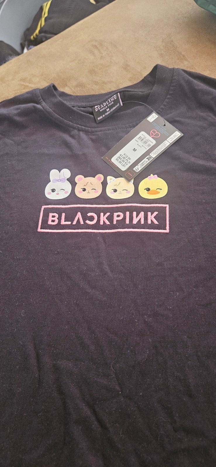 Blackpink T-shirt - Nieuw met kaartjes - Maat M, Maat 38/40 (M), Zwart, Nieuw, Ophalen of Verzenden