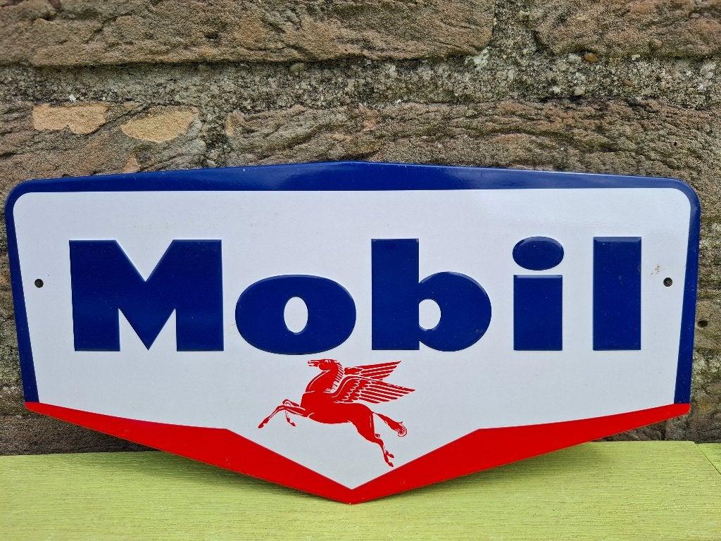 Reclamebord Mobil olie, Ophalen of Verzenden, Nieuw, Auto's