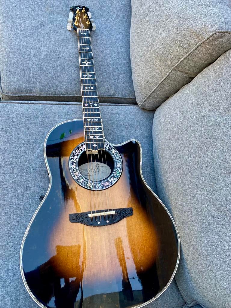 Ovation Custom Legend, Super Shallow Bowl, Ophalen of Verzenden, Zo goed als nieuw, Western- of Steelstringgitaar