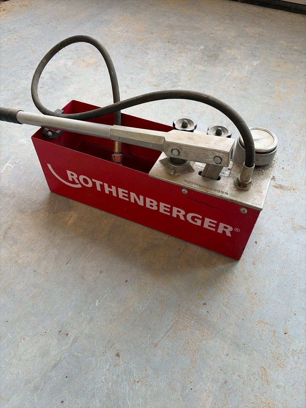 Rothenberger RP 50 Prüfpumpe - Druktestpomp, Ophalen, Gebruikt