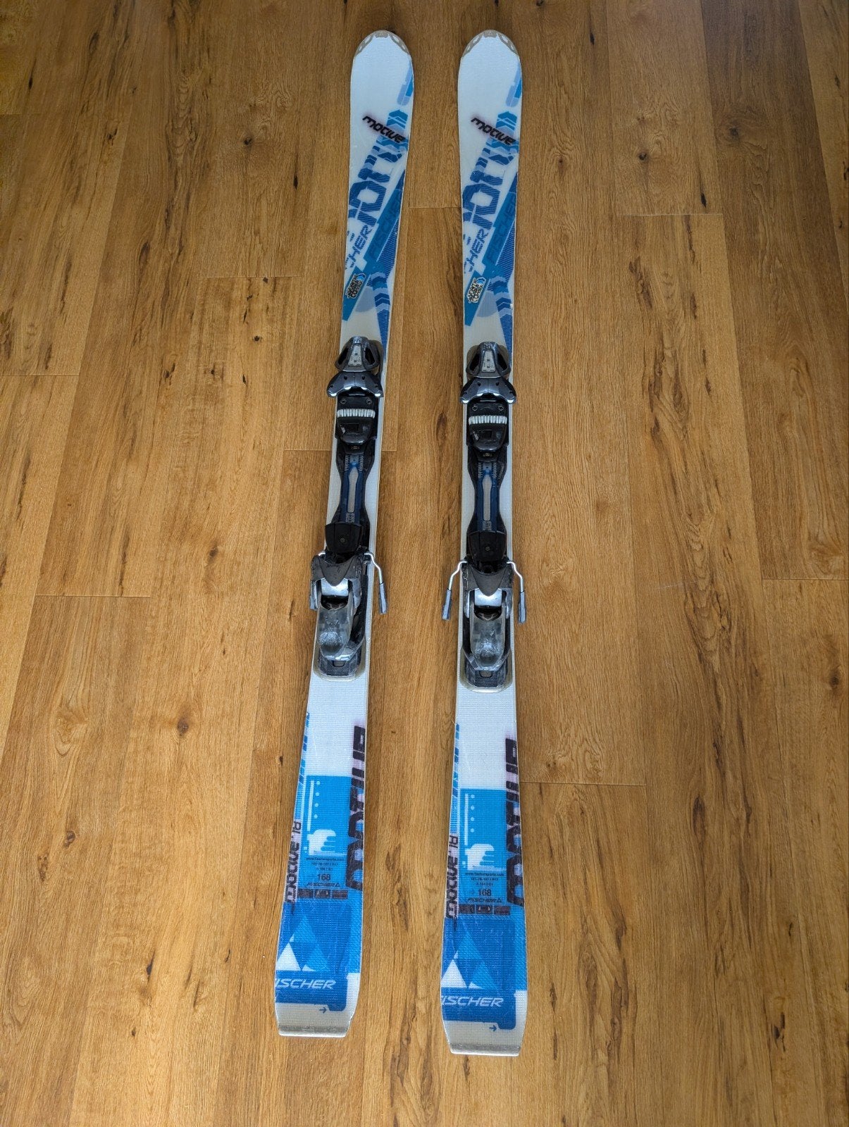 Fischer Ski's met bindingen - 168 cm, 160 tot 180 cm, Ophalen of Verzenden, Skiën, Ski's