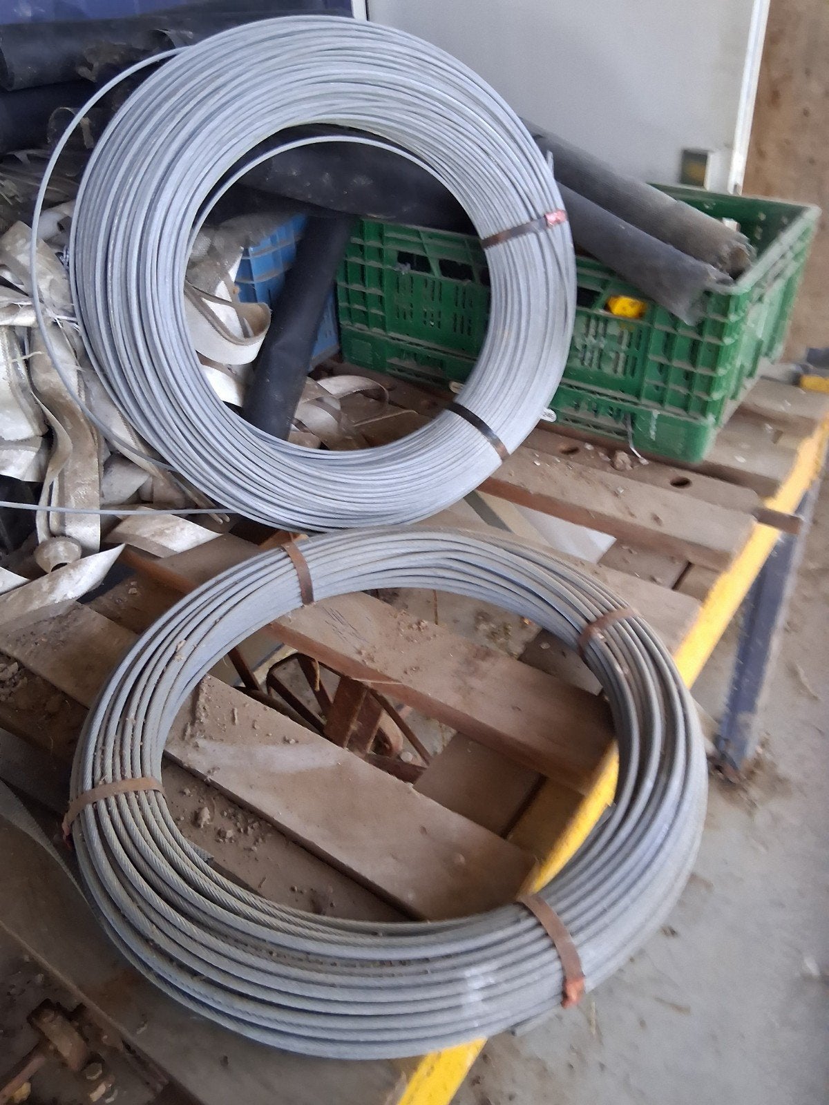 Stalen kabel - 2  diktes beschikbaar, Ophalen, Gebruikt, Overige merken, Kabel of Snoer
