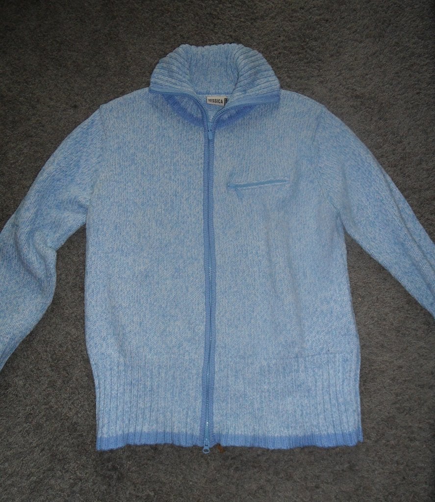 Heerlijk warme damestrui/vest, lichtblauw, YESSICA, maat XL, Blauw, Yessica, Maat 46/48 (XL) of groter, Ophalen of Verzenden