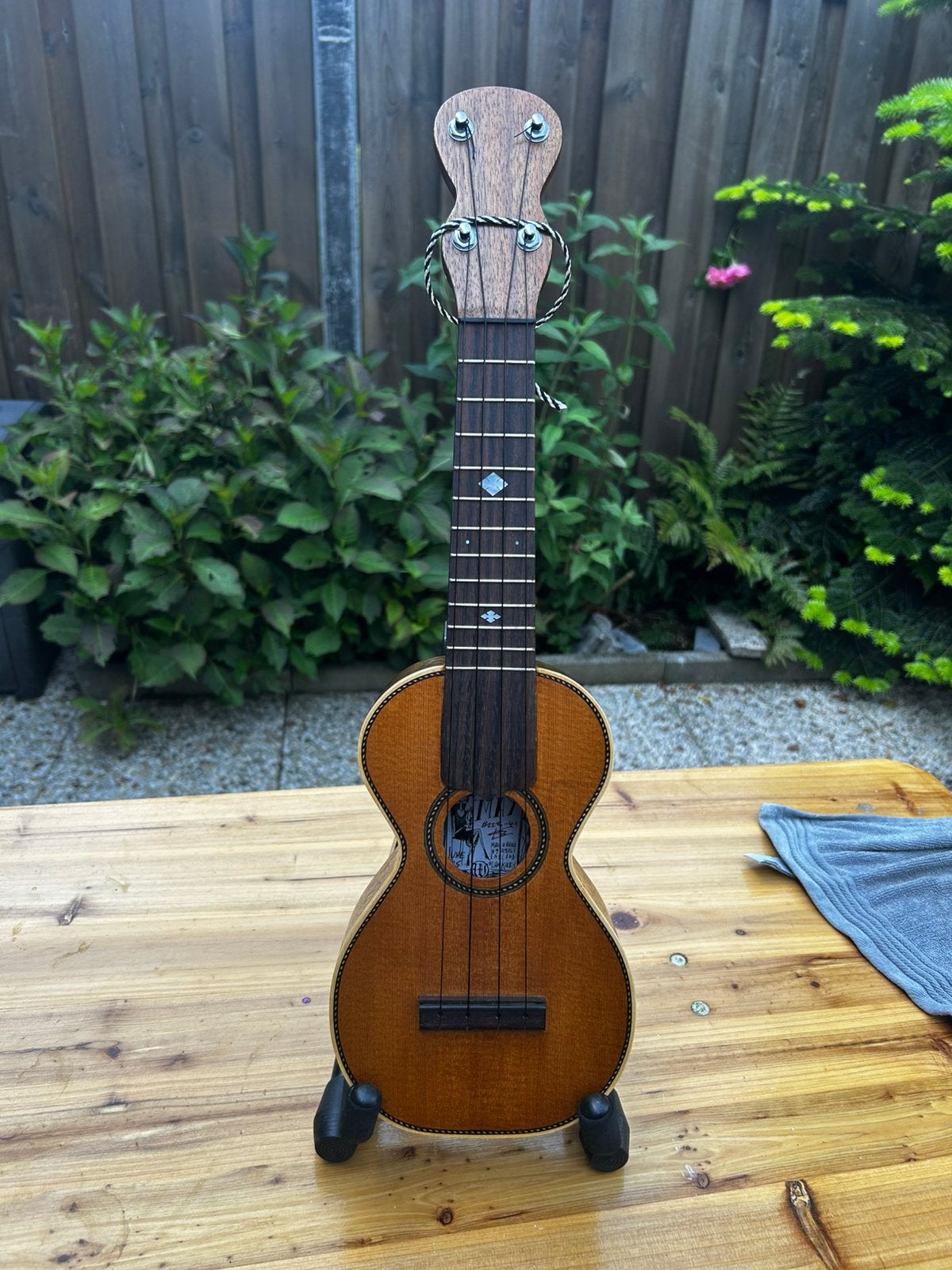 Wunderkammer may sopraan ukulele, Muziek en Instrumenten, Snaarinstrumenten | Overige, Ophalen, Zo goed als nieuw, Ukelele