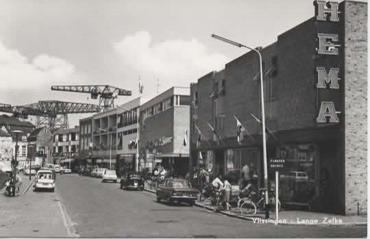 Vlissingen Lange Zelke, Verzenden, 1960 tot 1980, Ongelopen, Zeeland