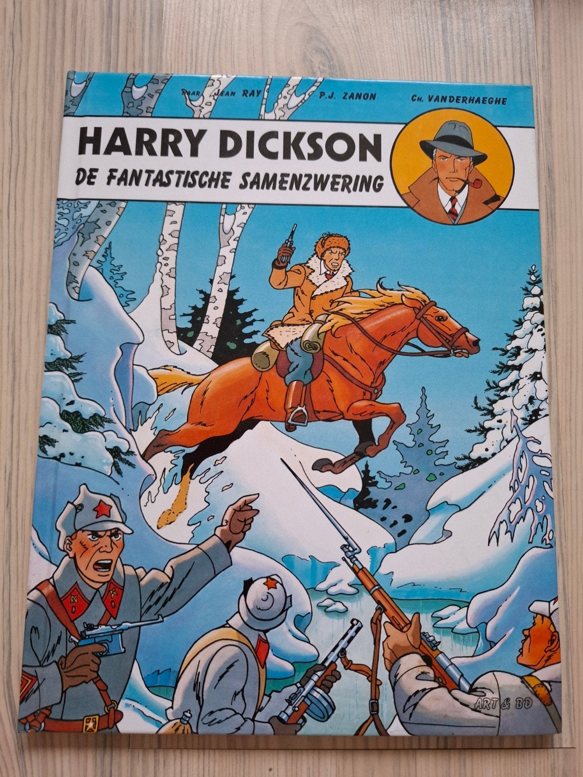 Harry Dickson: De Fantastische Samenzwering (Hardcover), Eén stripboek, Ophalen of Verzenden, Zo goed als nieuw, Christian Vanderhaeghe