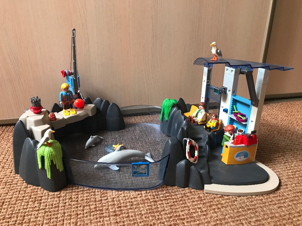 Playmobil 4468 – Dolfinarium, Gebruikt, Complete set, Overige typen, Ophalen of Verzenden