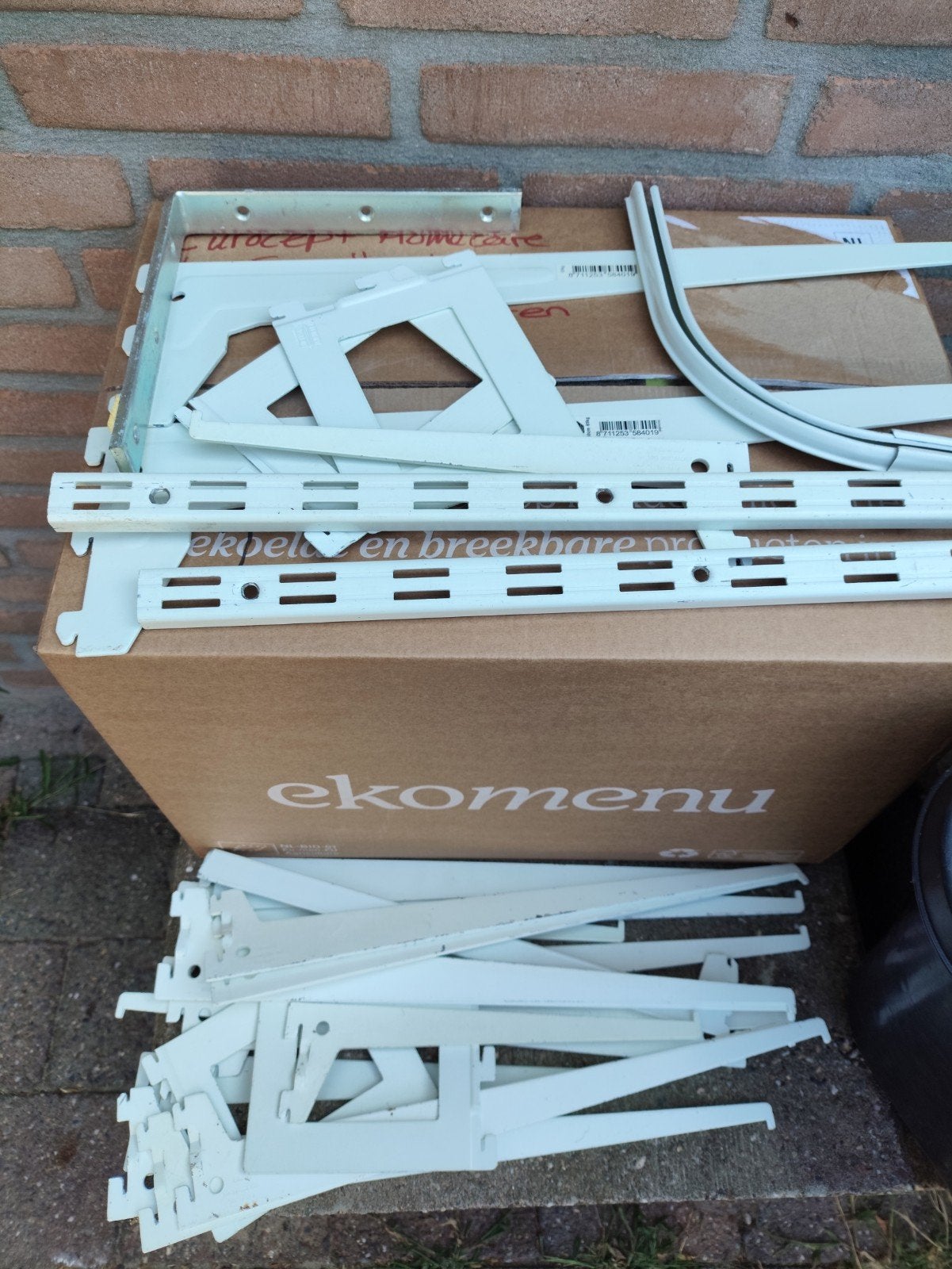 Diverse ophanghaken en rails, ca. 30 stuks, Doe-het-zelf en Verbouw, Ophalen