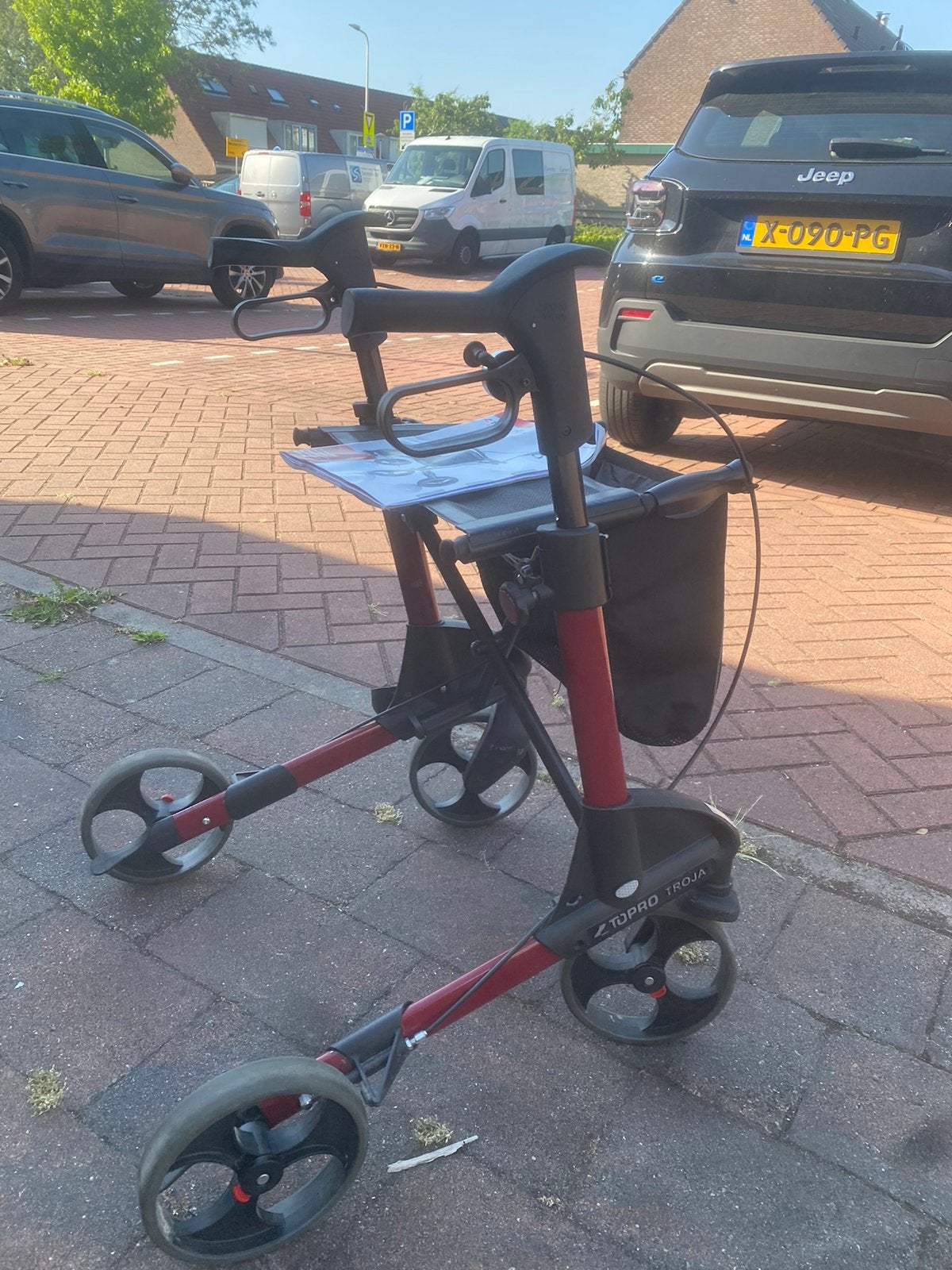 Topro Troja Rollator, Diversen, Rollators, Ophalen of Verzenden, Lichtgewicht, Zo goed als nieuw