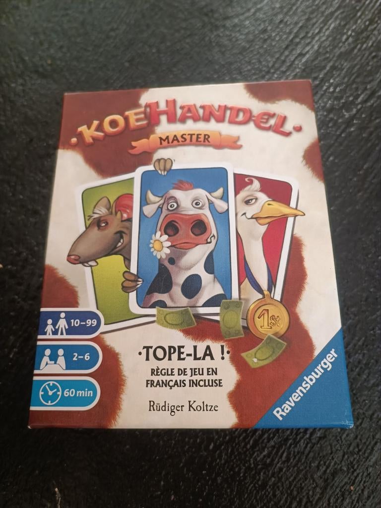 Koehandel Master - Nieuwstaat, enkel geopend, Vijf spelers of meer, Ophalen, Zo goed als nieuw, Ravensburger