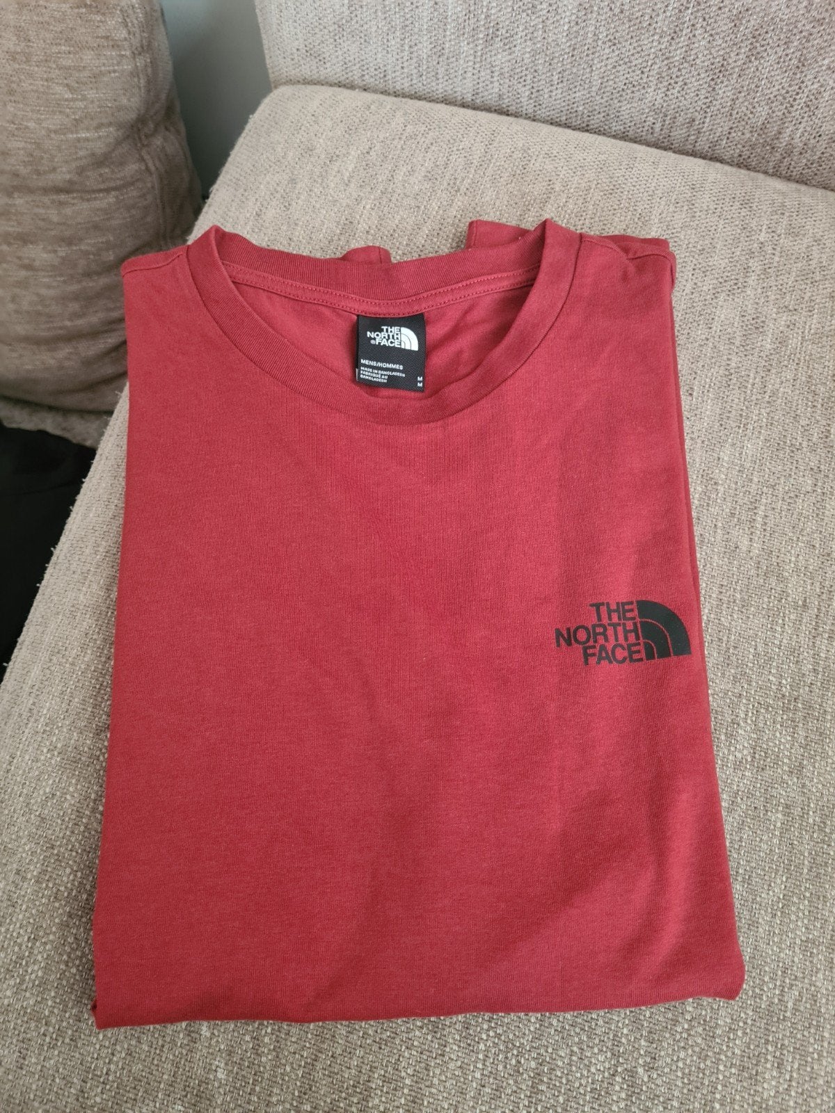 roest bruin shirt The north face, Maat 52/54 (L), Bruin, Ophalen of Verzenden, Zo goed als nieuw
