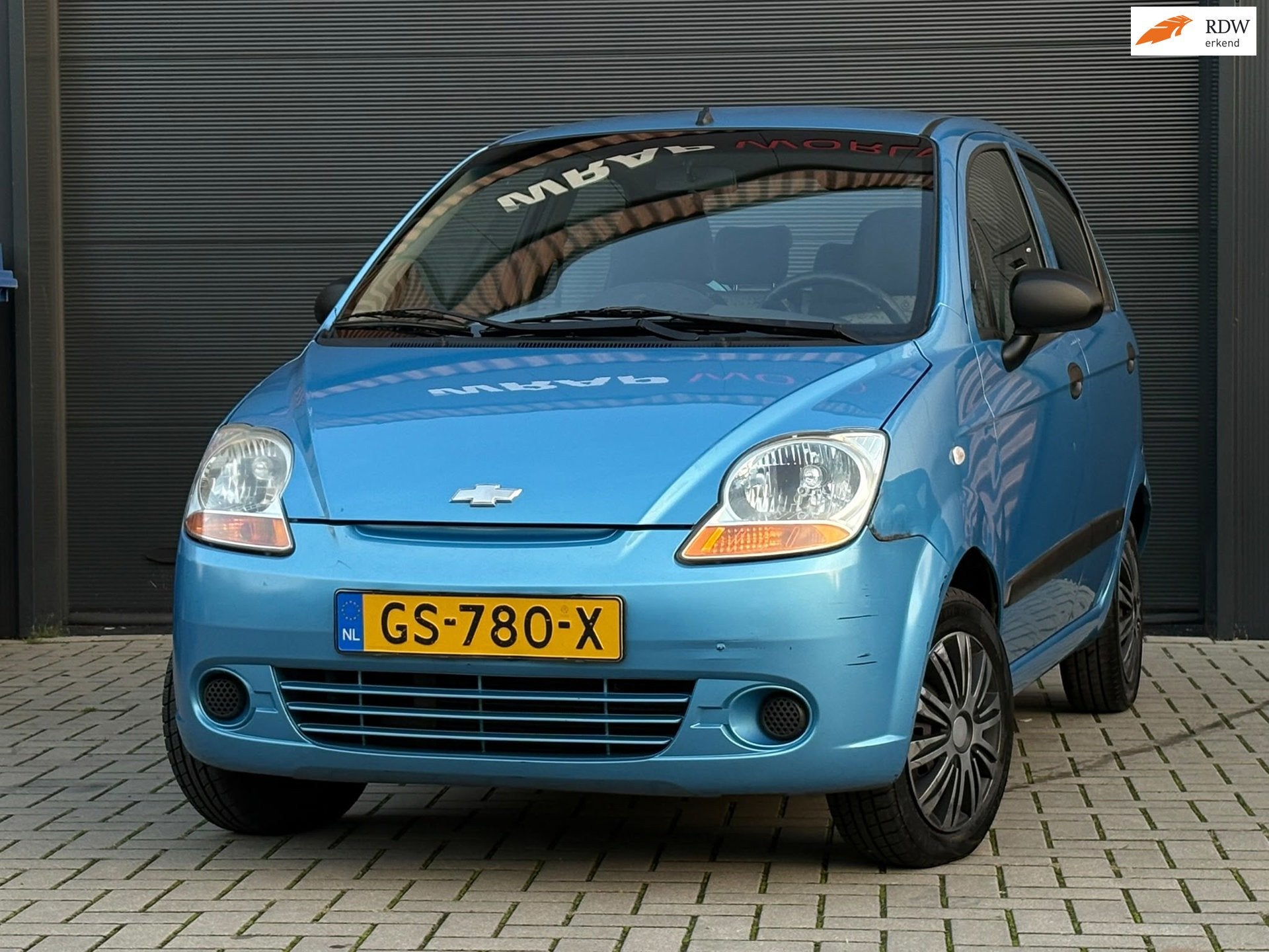 Chevrolet Matiz 0.8 Pure 5 deurs,,jaar apk, Auto's, Voorwielaandrijving, Gebruikt, ABS, Blauw