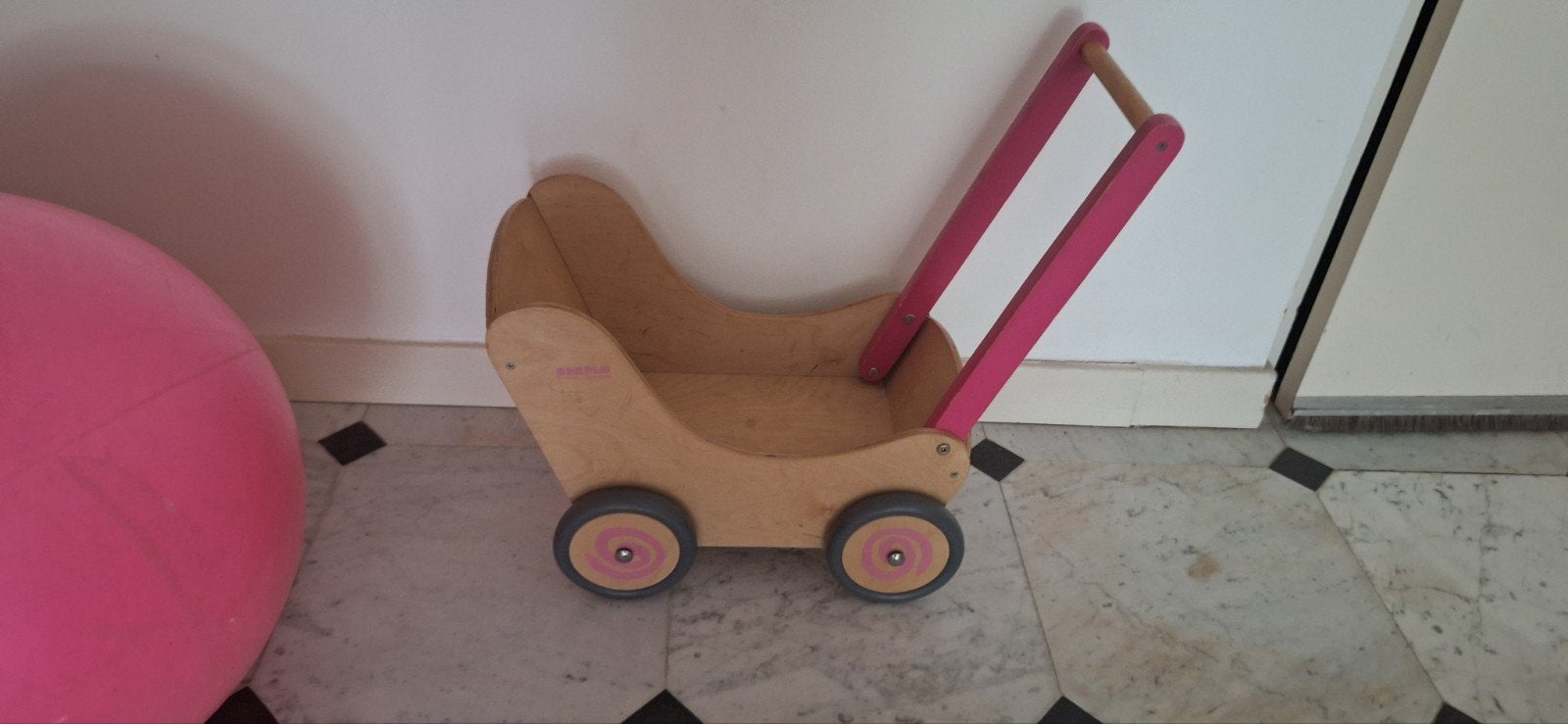 Poppenwagen, Ophalen, Gebruikt, Duw- of Trekspeelgoed