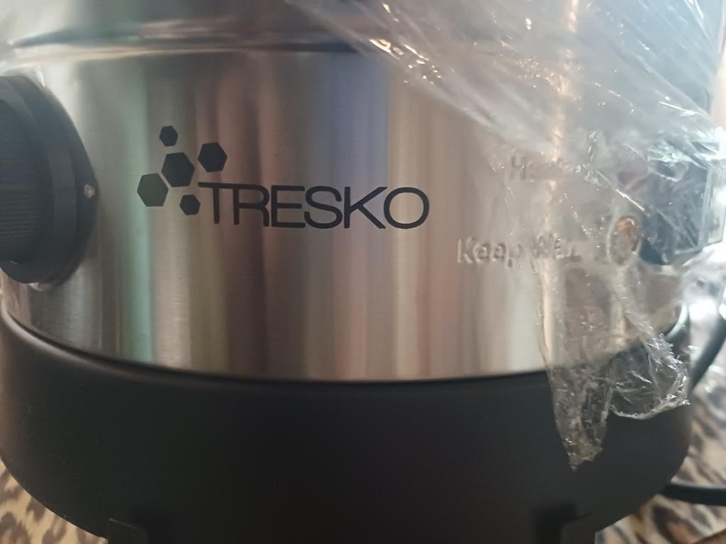 Nieuwe Tresko Glühwein Ketel - Retourpallet - Zonder doos, 2 liter of meer, Ophalen of Verzenden, Nieuw, Rvs