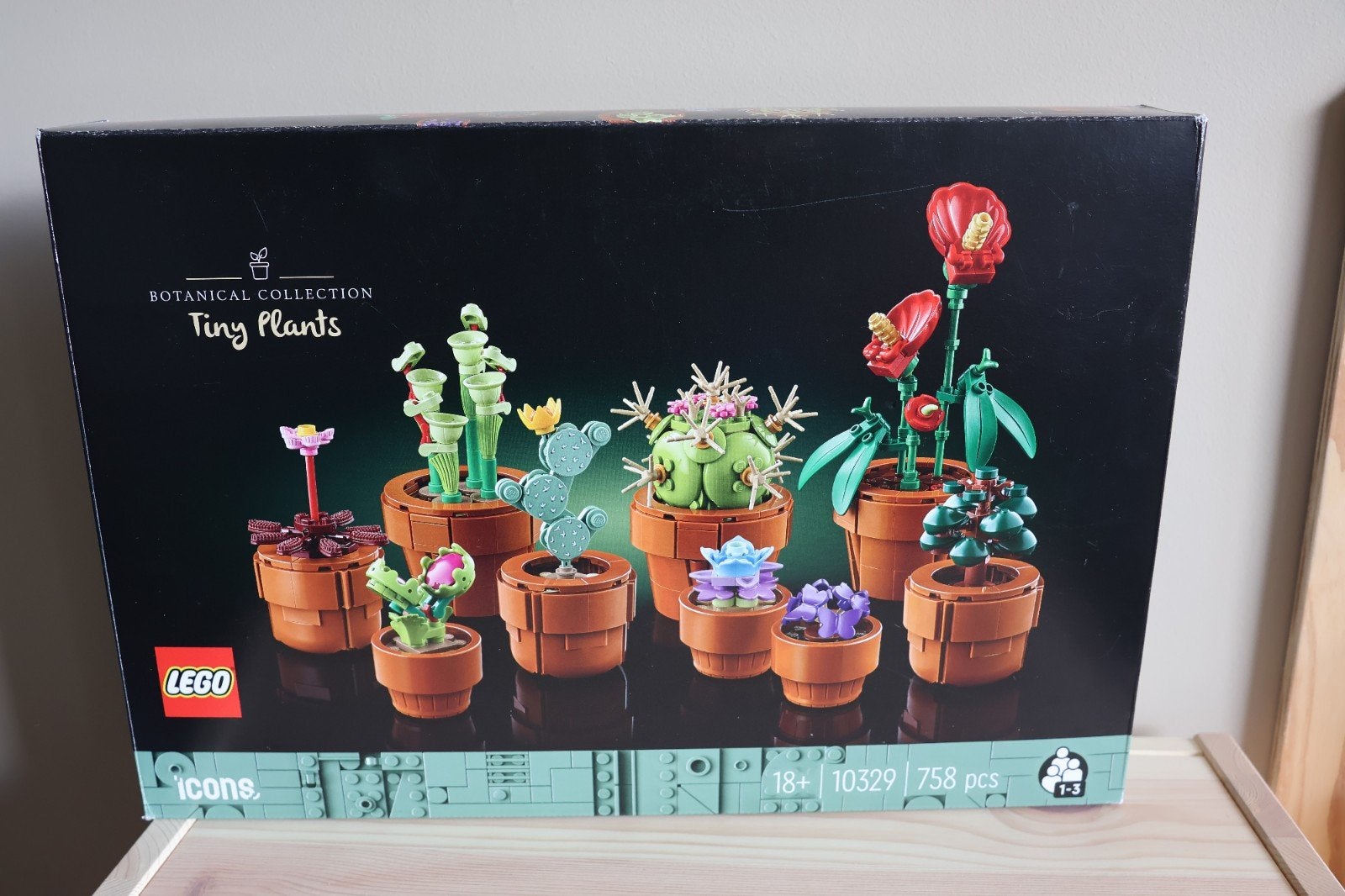 LEGO Botanical Collection Tiny Plants 10329, Ophalen of Verzenden, Zo goed als nieuw, Overige merken