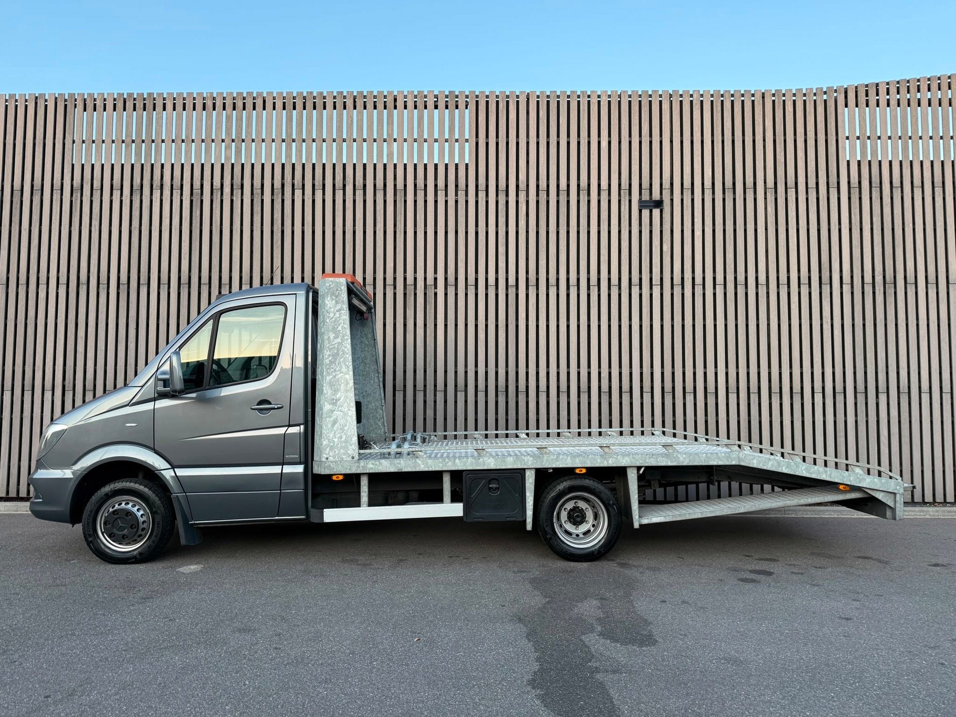 Mercedes-Benz Sprinter 516 CDI Automaat /Oprijwagen / Autotr, Euro 5, Achterwielaandrijving, Gebruikt, 4 cilinders