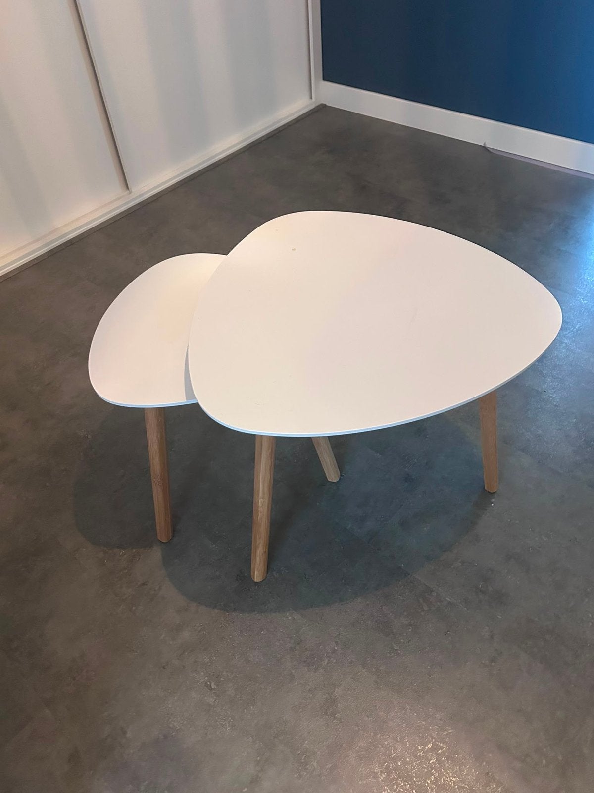 JYSK Meubelset: Salontafel, TV-kast & bijzettafels, Ophalen, 100 tot 150 cm, Zo goed als nieuw, Minder dan 100 cm