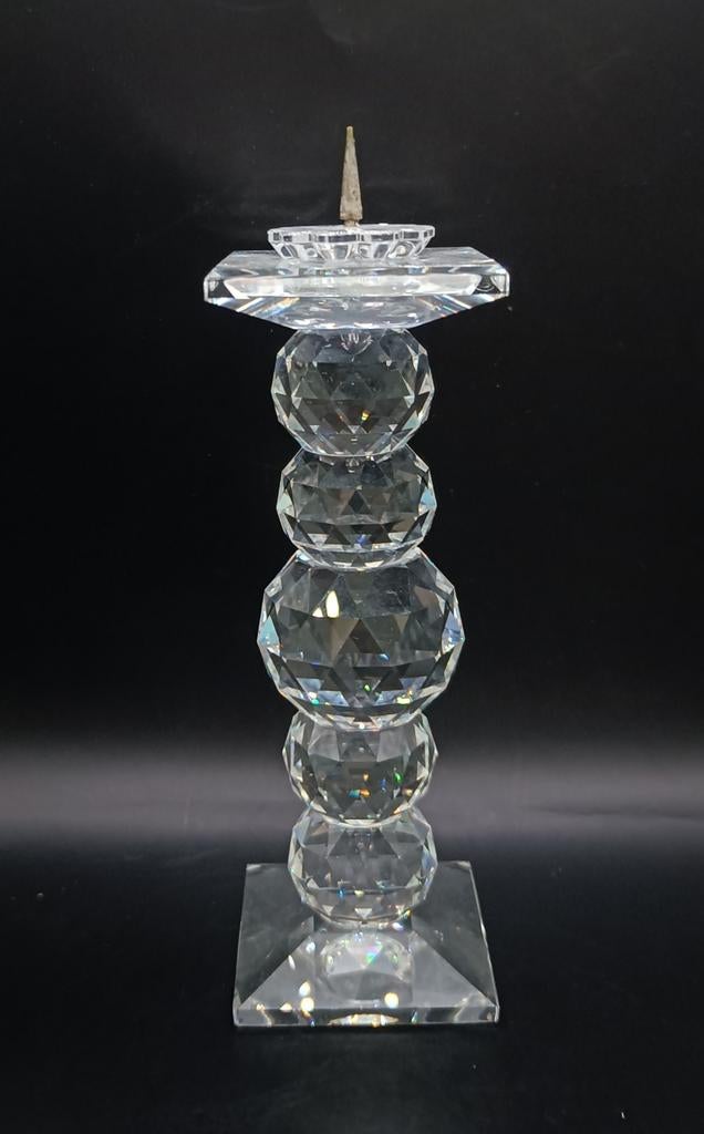 Swarovski kandelaar, ., Ophalen of Verzenden, Zo goed als nieuw, Figuurtje