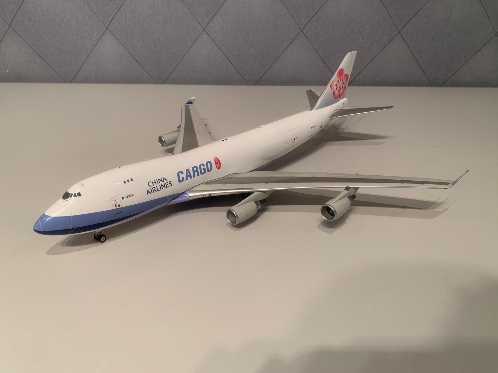 China Airlines Cargo Boeing 747-400F 1:200, Ophalen of Verzenden, Zo goed als nieuw, Schaalmodel